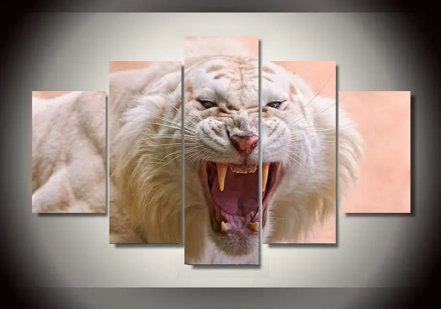 

HD Printed White Tiger Landscape Group Painting room decor print poster picture canvas Free shipping/bb-028
