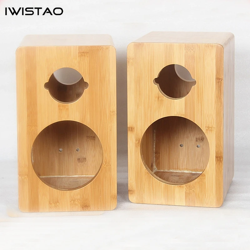 IWISTAO HIFI 6 5 дюйма 2 полосный динамик пустой шкафчик инвертированный 1 пара