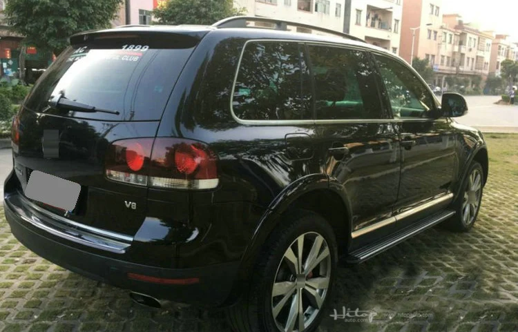 Подходит для VW Touareg 2003- боковая панель боковая ступенчатая Беговая доска, ISO9001 качество, уплотненный дизайн, может выдержать вес 5 человек