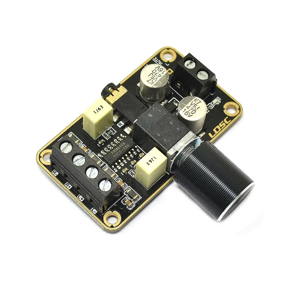 5W*2 Two-channel Stereo Power Amplifier Module DIY Preamplifier Board Class D Digital | Электроника