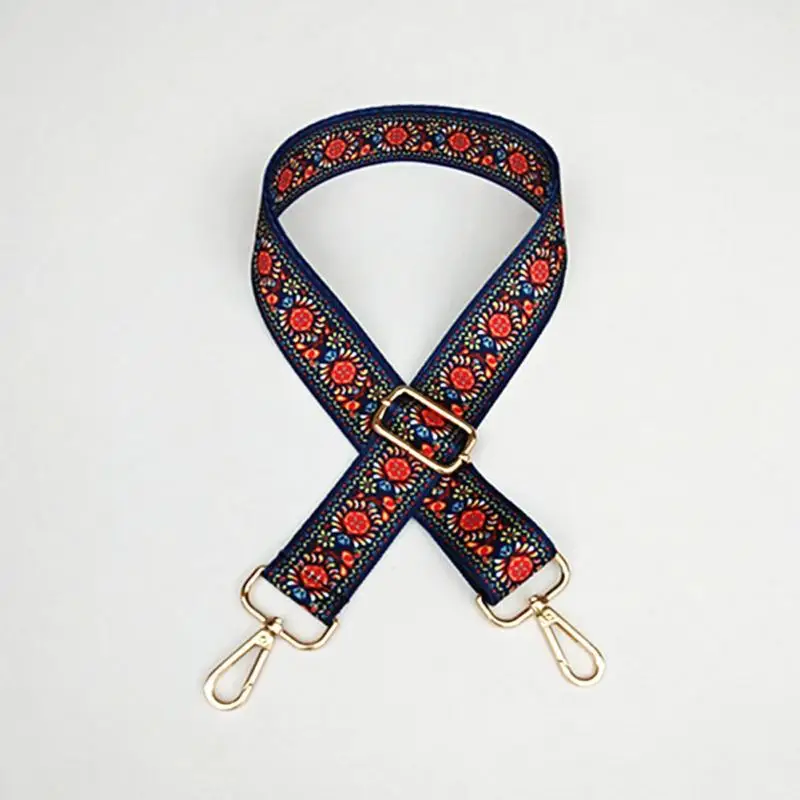 Цветные ремешки для сумки этнические цветов аксессуары женщин регулируемые