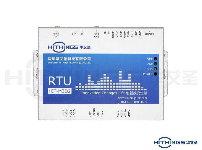 Монитор уровня резервуара для воды система контроля и сигнализации SMS RTU|controller