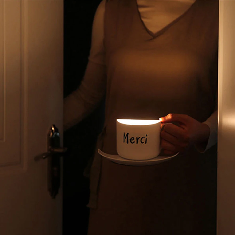 3D с возможностью креативного самостоятельного выбора между Кофе чашки ночной