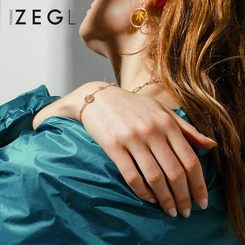 Женский браслет ZEGL Стильный Простой | Украшения и аксессуары