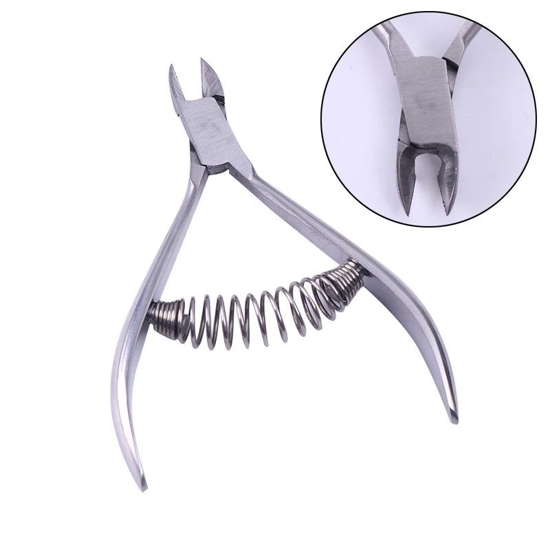 1 шт. ножницы для кутикулы из нержавеющей стали ногтей Резак обрезки омертвевшей