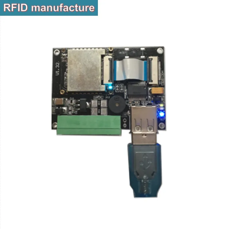 PR9200 чип с большим радиусом 5 см 15 м rfid uhf модуль EPC Gen2 USB rs232 считыватель для контроля