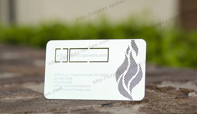 Metallic Color, metal business cards , 100pcs a lot  Deluxe Metal Business Card Vip Cards,Double-side   NO.3020