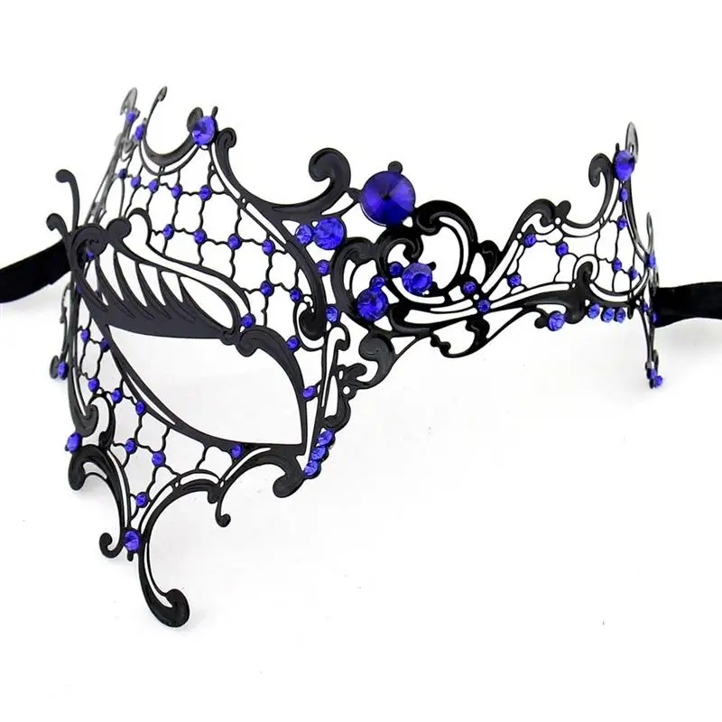 Новая Венецианская Маскарадная маска Phantom Of The Opera металлическая полумаска для