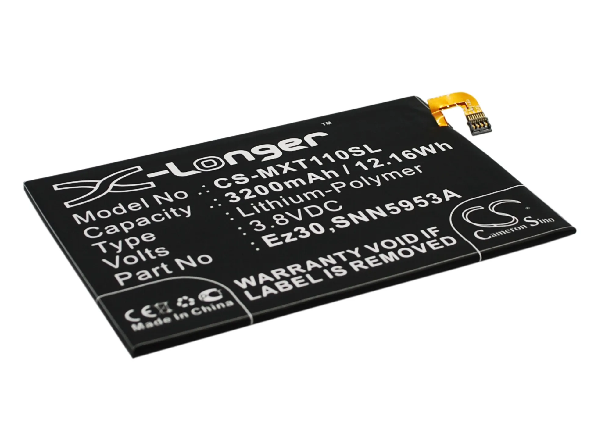 Аккумулятор Cameron Sino 3200mAh EZ30 SNN5953A для Motorola Shamu XT1100 XT1103 XT1115 Google Nexus 6|Цифровые