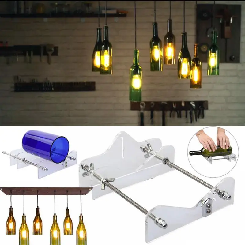 Стеклянная бутылка для вина резак машина ремесло режущий инструмент DIY Recycle