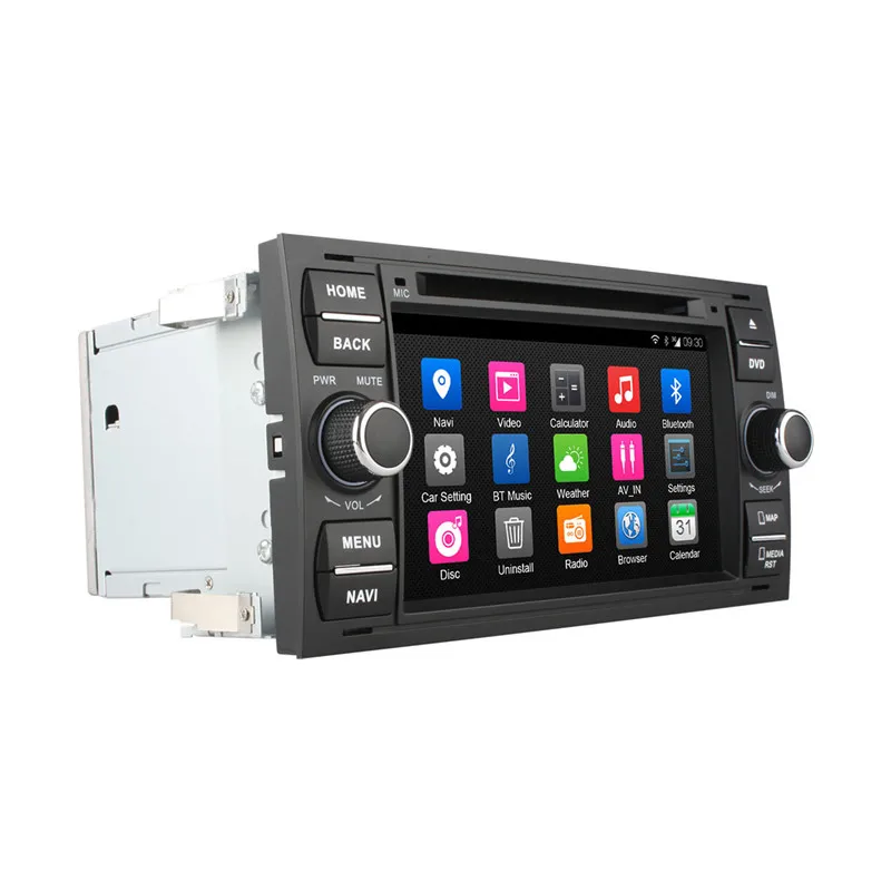 4G SIM LTE Восьмиядерный автомобильный dvd плеер Android 6 0 GPS радио для Ford Focus 2 2004 2005 2006 2007