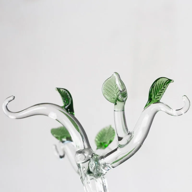Crystal Apple Tree Ornaments Glass Fengshui Crafts Living Room TV Cabinet Home Decor Figurines Christmas New Year Gift Souvenir