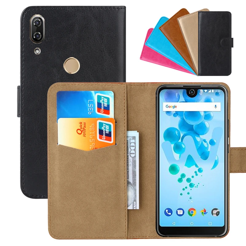 

Luxury Wallet Case For Wiko View 2 Pro View2 Pro PU Leather Retro Flip Cover Magnetic Fashion Cases Strap