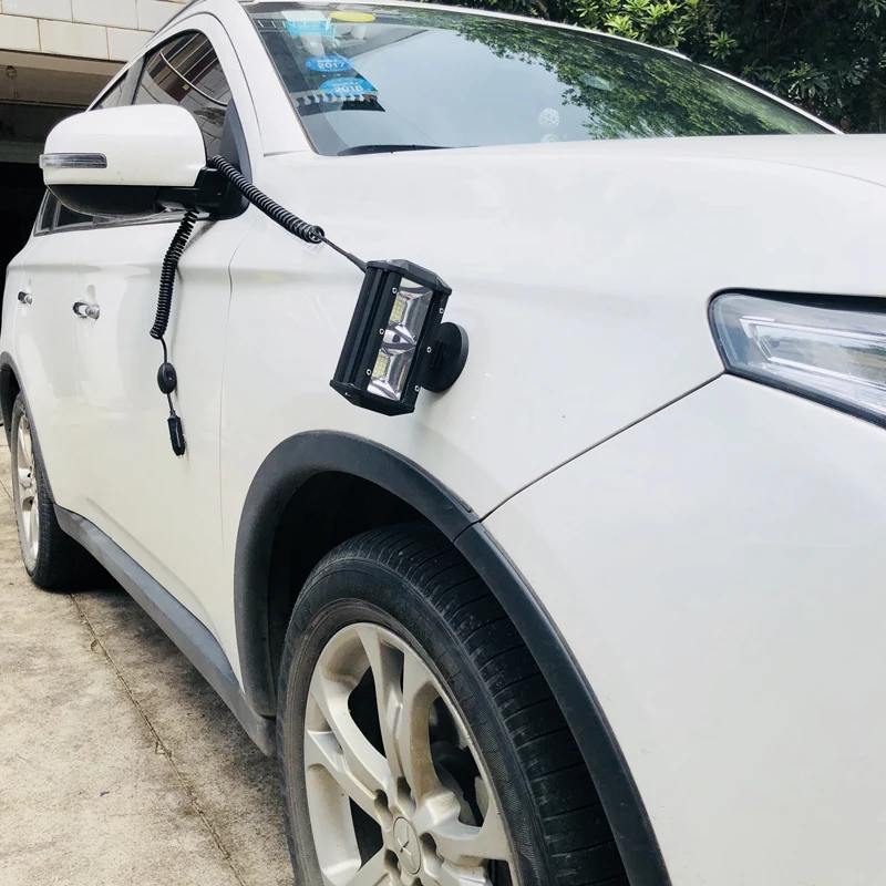 96 Вт Супер яркий портативный автомобильный светильник с белым потоком 12v24v для