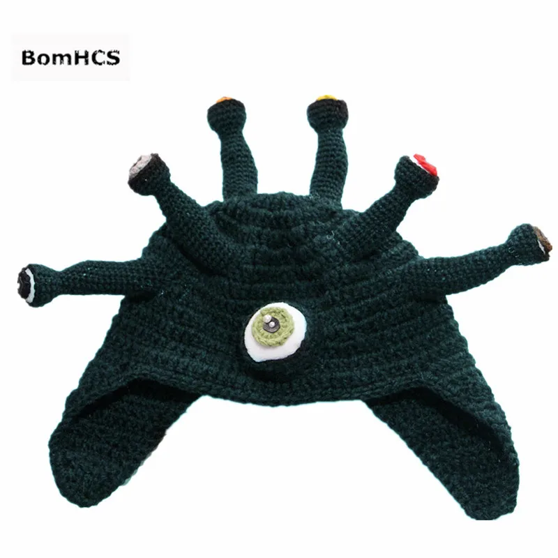 BomHCS Novetly щупальца Осьминог пират Ктулху крючком Beanie Шляпа ветер маска шапка