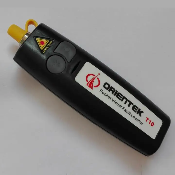 ORIENTEK 10mW T10 визуальный детектор неисправности/тестер волоконно-оптического