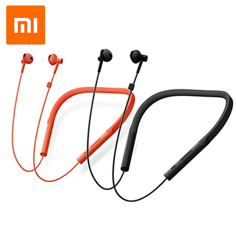 Xiaomi шейным Bluetooth наушники беспроводные гарнитура громкой связи спортивный