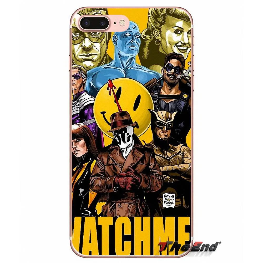 Для iPhone X 4 4S 5 5S 5C SE 6 6S 7 8 Plus Samsung Galaxy J1 J3 J5 J7 A3 A5 2016 2017 Rorschach Watchmen Wall codian Badge | Мобильные