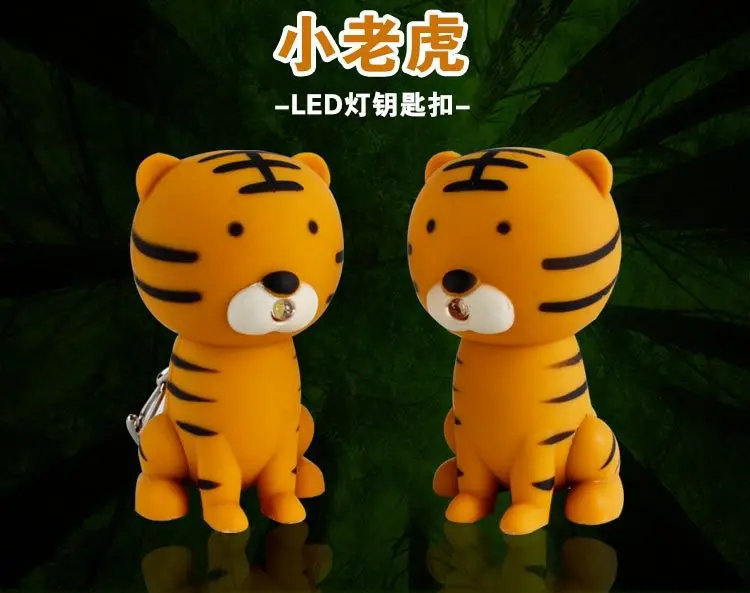 Бесплатная доставка FEDEX 100 шт./лот 2014 новейший 3D пластиковый детский Тигр