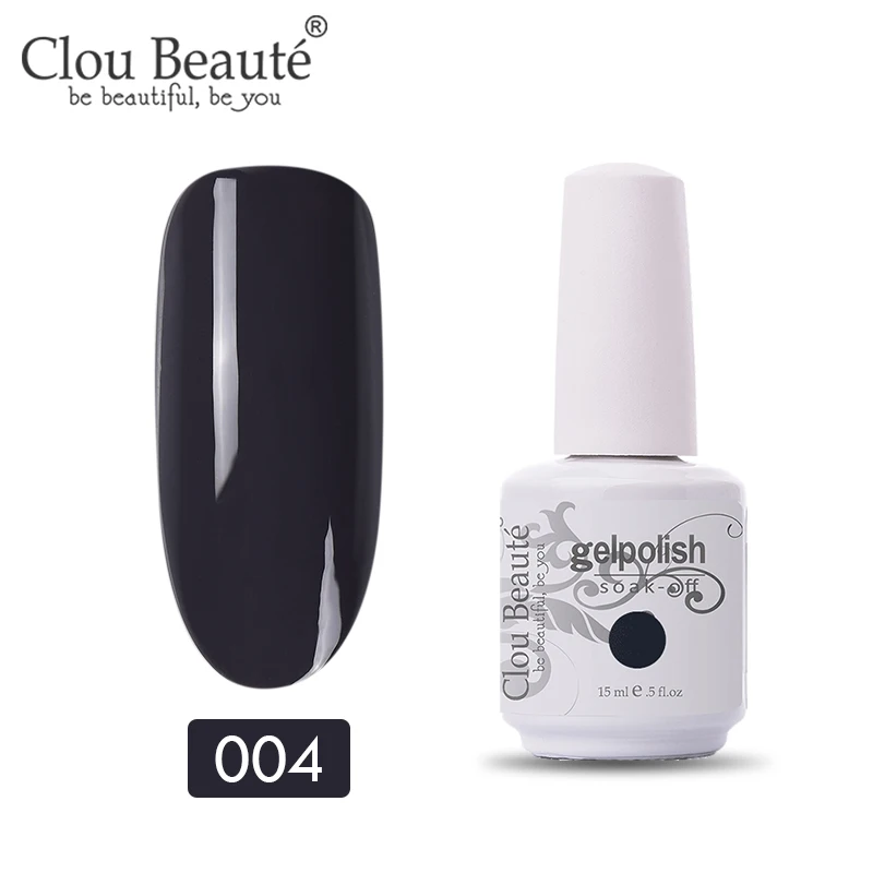 11004 Clou Beaute 47 цветов УФ-гель для ногтей Топ УФ светодиодный гель лак для ногтей Гибридный Полупостоянный Гель-лак для ногтей - Цвет: 11004
