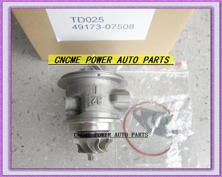 Турбо картридж CHRA TD02 49173-07508 49173-07507 для FORD Fiesta C-MAX Citroen C3 C4 Fo Peugeot 307 DV6B DV6A DV6UTED4 1.6L |