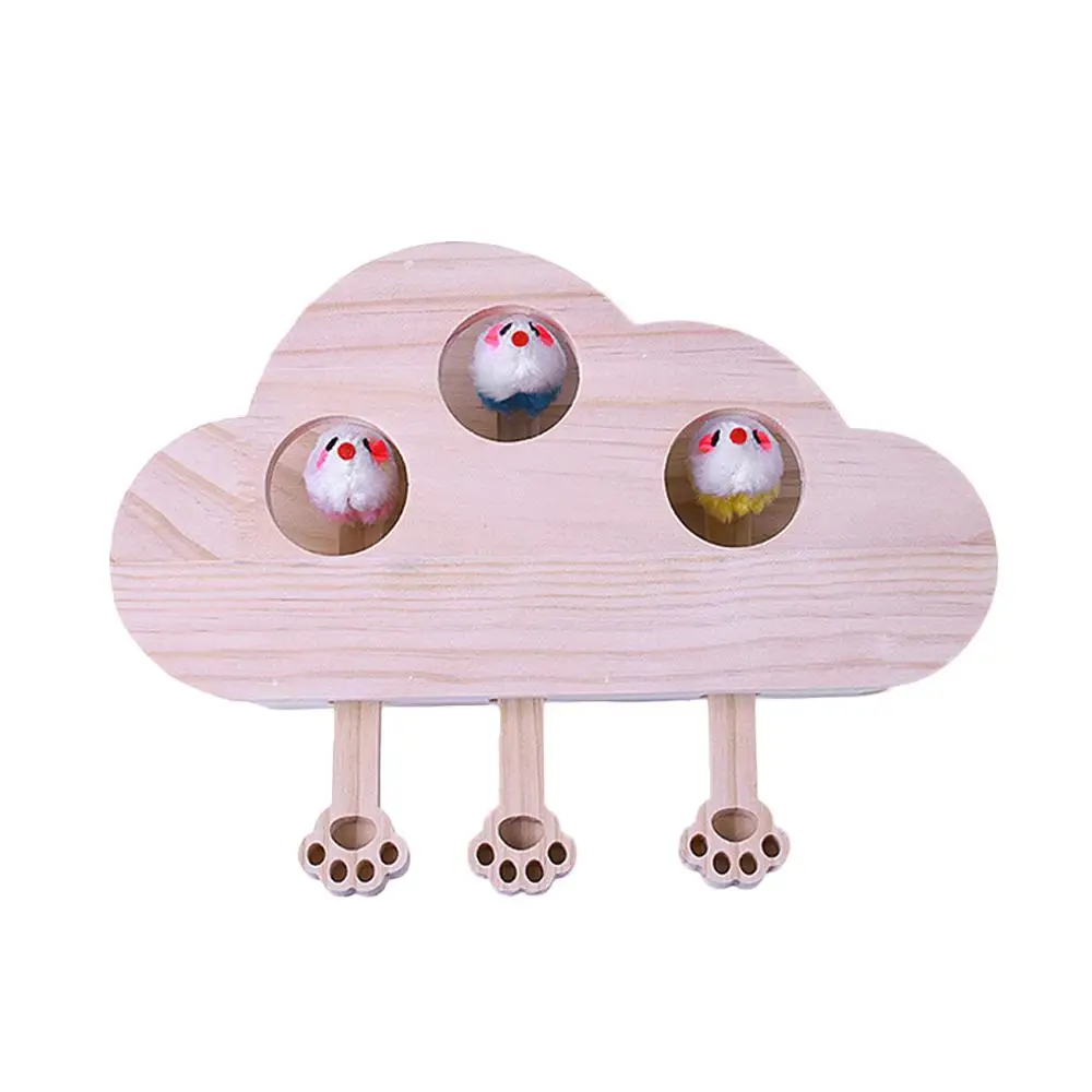 a Деревянные игрушки для кошек, интерактивные игрушки для кошек, игрушки для кошек, интерактивные материалы - Цвет: a