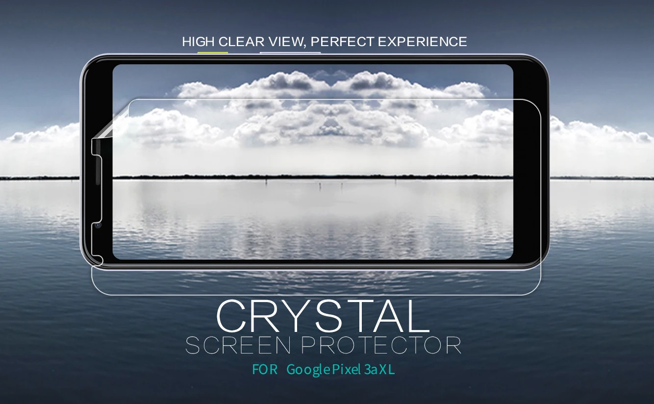 2 шт для Google Pixel 3a защита экрана размера XL NILLKIN Crystal супер прозрачный матовый Защитная пленка для Google Pixel 3a XL