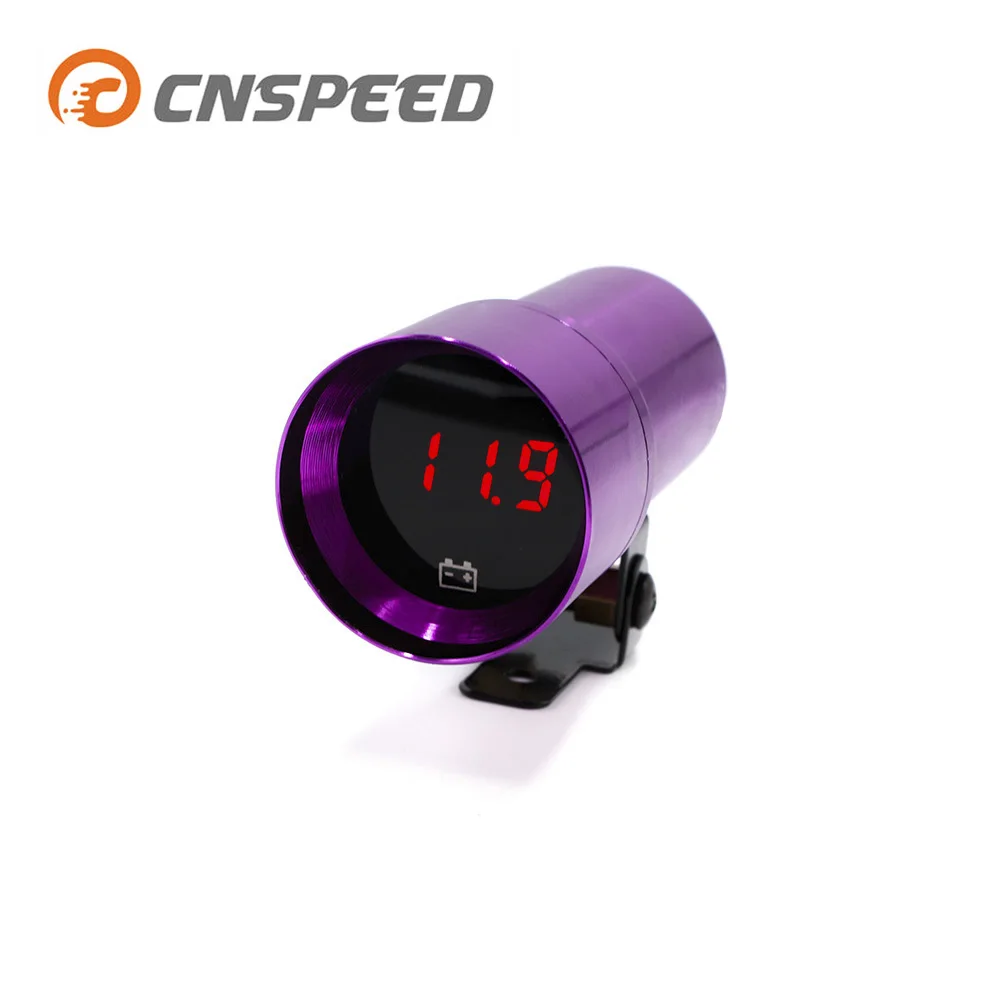CNSPEED 37 мм красный цифровой переключатель напряжения дыма вольтметр под