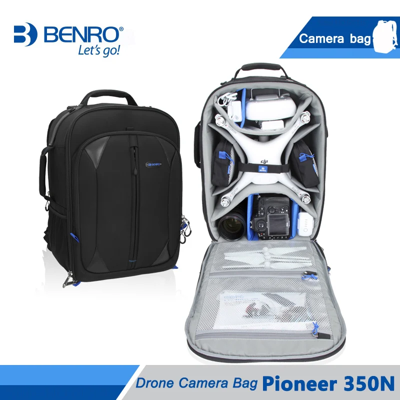Benro Pioneer 350N сумка для дрона камеры Phantom3/4 Профессиональный Дрон рюкзак сумки