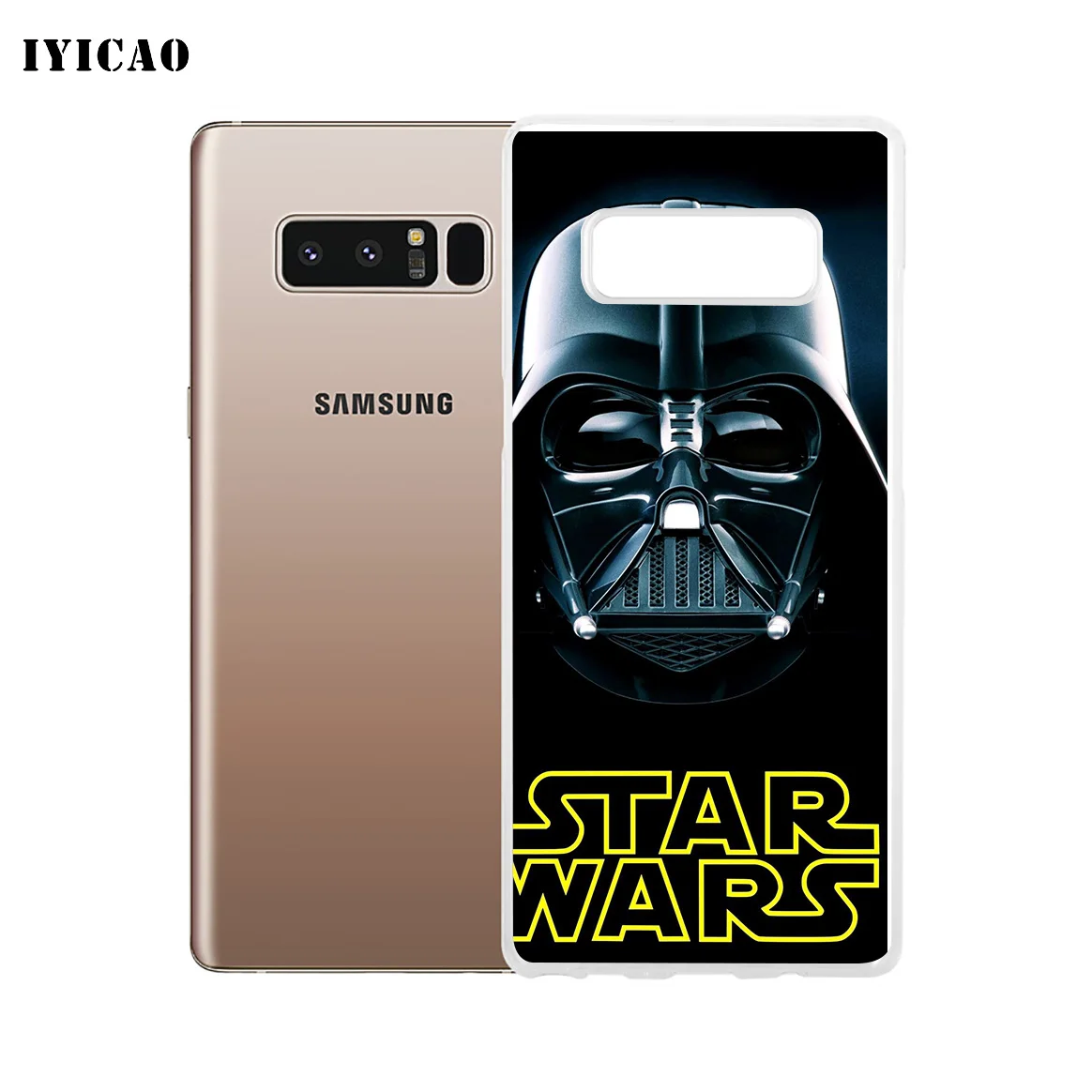 Мягкий силиконовый чехол для телефона IYICAO Star Wars 8 movie Samsung A5 A6 Plus A7 A8 A9 J3 J5 J7 Note 9