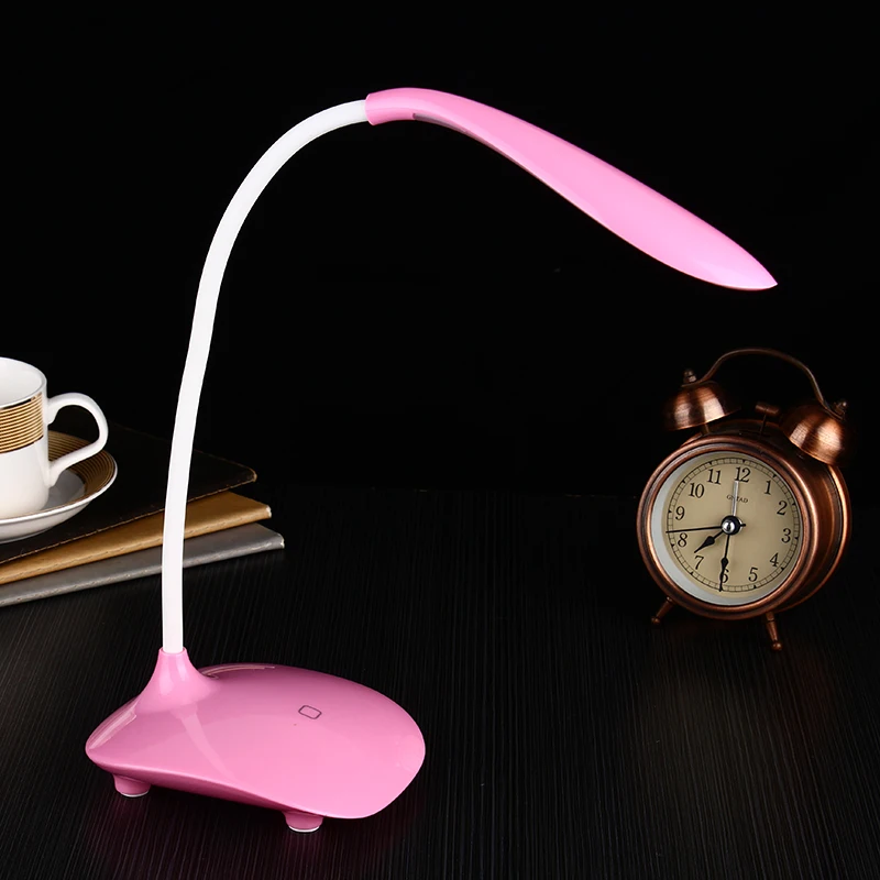 Portable 3-level brightness switching USB Touch Switch LED Flexible Desk Table Lamp led reading lamp touch dimmer | Лампы и освещение
