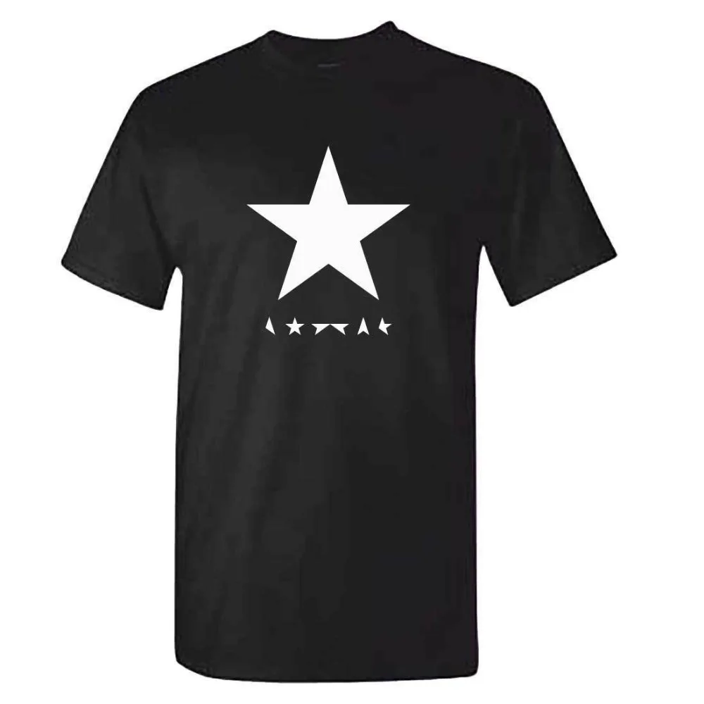 Футболка David Bowie-черная звезда Blackstar-музыкальный фестиваль Blackstars-Ziggy мужская