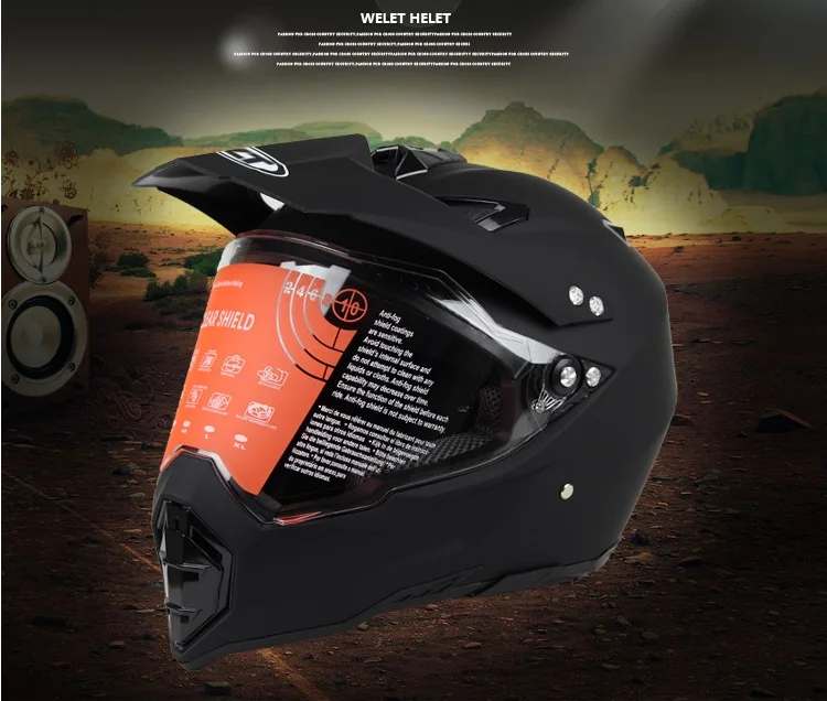 Профессиональный гоночный Кроссовый шлем hors route Casque Moto Capacete Moto Casco внедорожный мультяшный мотоциклетный шлем