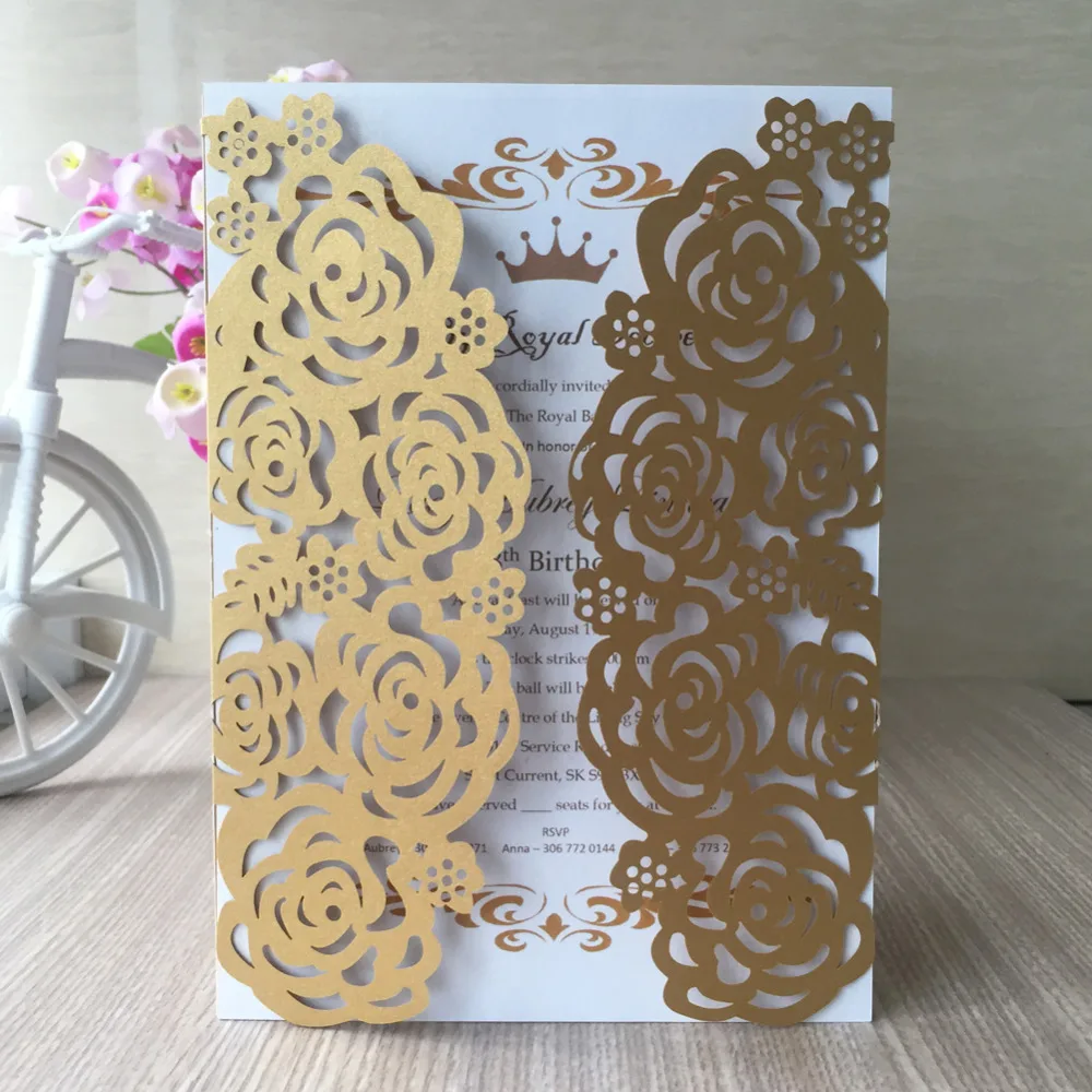 Жемчужная бумага Индонезия поздравительные открытки свадебные пригласительные