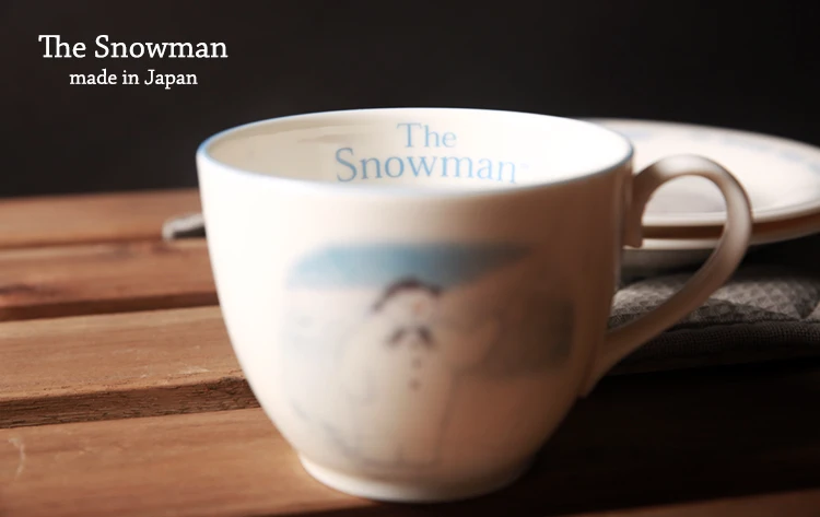 Высококачественные керамические кружки сделанные в Японии снеговик чашки для