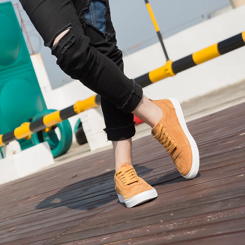 2018 мужские кожаные туфли повседневная обувь на плоской подошве цвет желтый синий