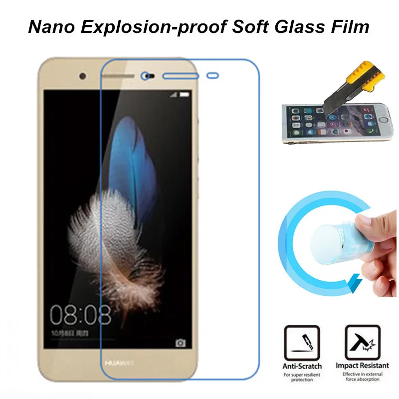 Ультрапрозрачная нано-Взрывозащищенная мягкая стеклянная Защитная пленка для