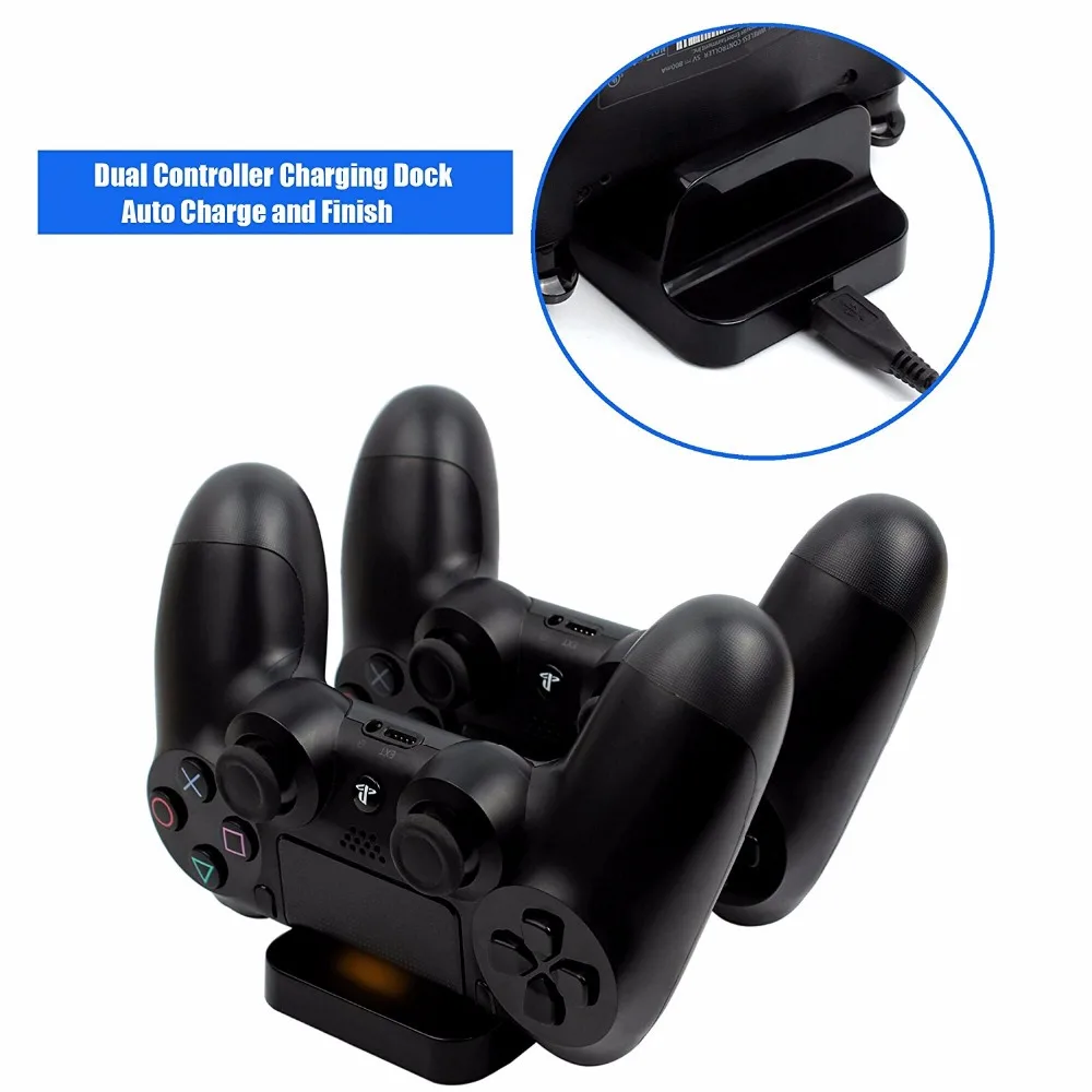 2 в 1 Мини двойная консоль зарядная док станция для PlayStation 4 PS4 беспроводные