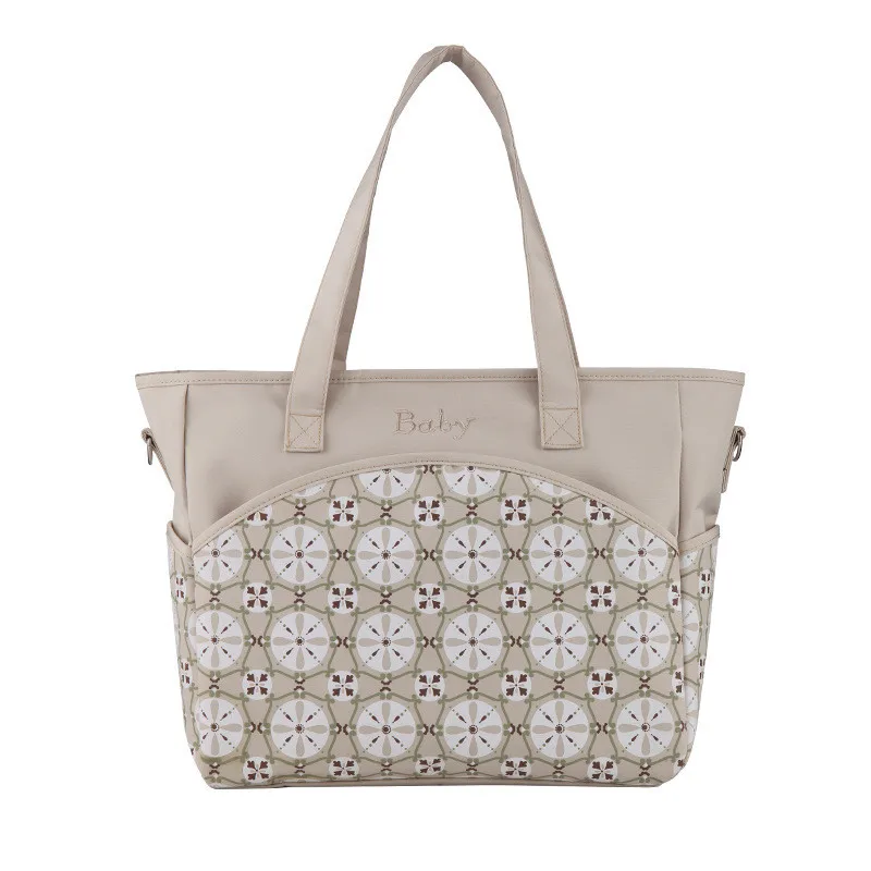 2019 модная сумка для подгузников большая тоут с пеленальным подкладом ребенка