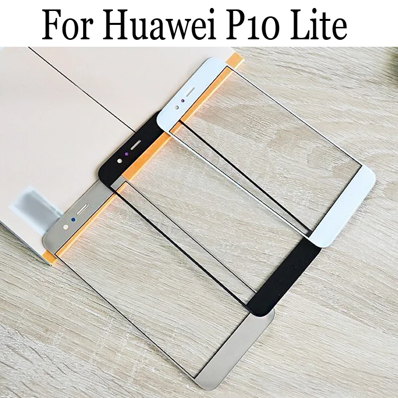 

Запасные части для Huawei P10, p10 Lite, сенсорный экран, внешняя ЖК-панель, экран, стеклянная крышка объектива, P10Lite, без гибкого кабеля