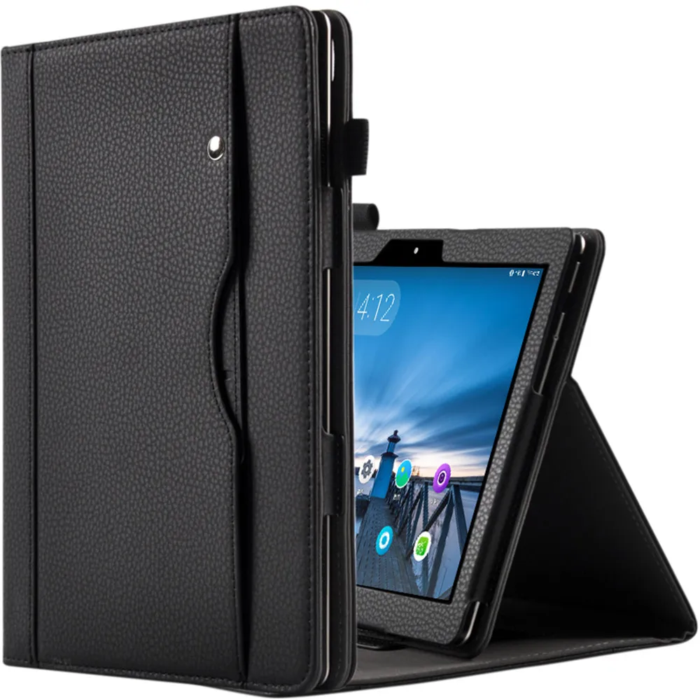 Smart Solid Flip Stand PU Leather Adjust Case Cover For Lenovo Tab P10 (TB-X705F/L) 10.1'ɺrmband Business Tablets&ampe-Books |