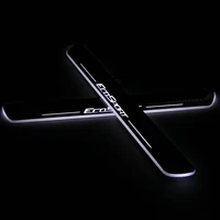 sncn led car scuff plate trim pedal door sill pathway moving welcome light for ford ecosport 2013 2014 2015 badge emblem