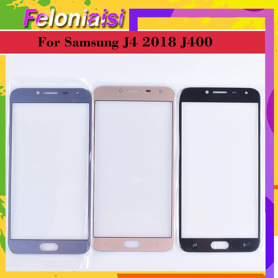 Сенсорный экран для Samsung Galaxy J4 2018 J400 J400F DS J400G внешнее стекло сенсорная панель