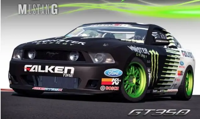 Радиоуправляемый квадрокоптер Mustang GT350 весы 1/10 радиоуправляемые для езды по