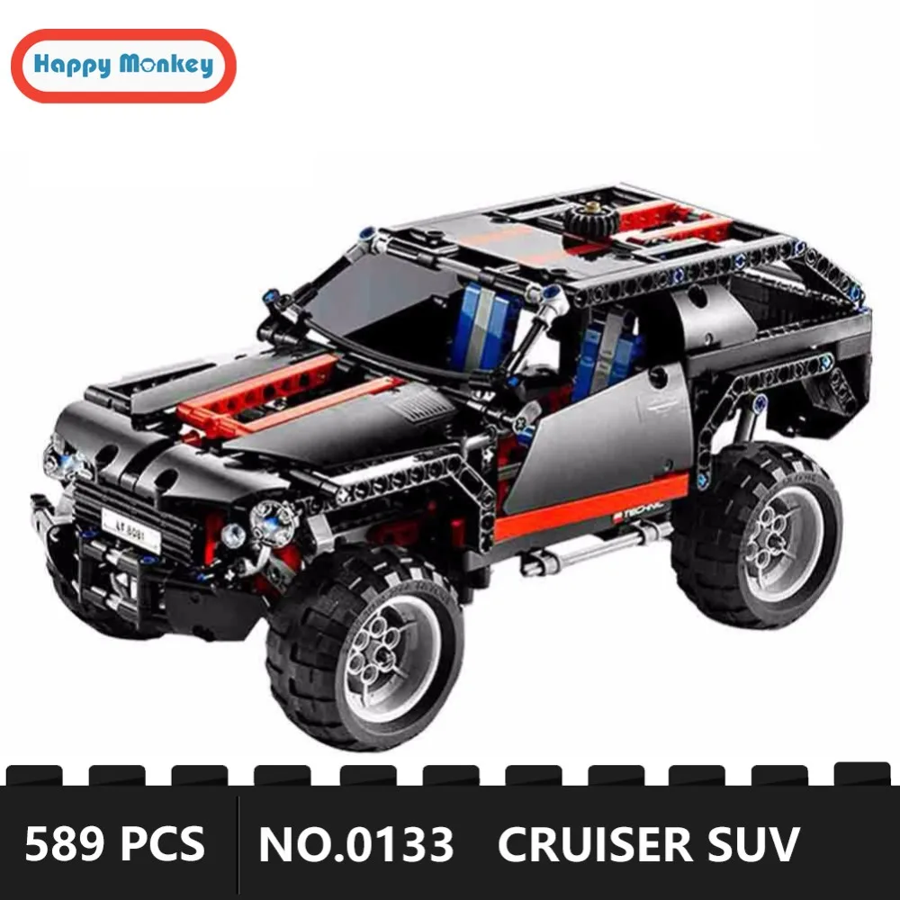 Совместимость с большинством Legoingly Конструкторы 3341 Cruiser внедорожник гоночный