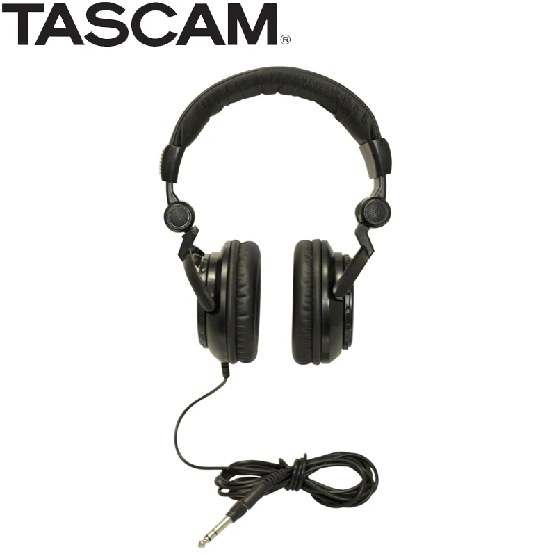 Многофункциональные студийные наушники Tascam TH 02 черные Профессиональные с