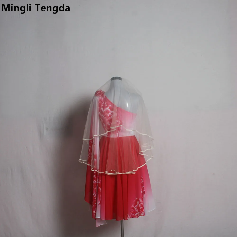 2017 оптовая продажа простая белая бежевая Марля с двухслойной вуалью на заказ