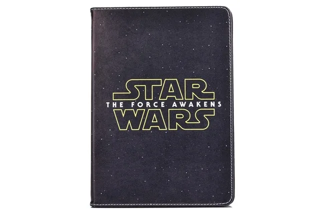 Красный Чехол для Apple iPad mini 4 Флип Стенд Star Wars The Force Awakens принты Tablet Обложка Shell Coque Para корпус - Цвет: Красный