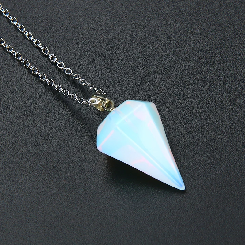 Подвески из фиолетового камня Reiki для чакры подвеска натурального черного оникса