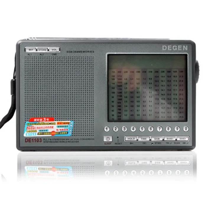 Цифровой приемник Degen DE1103 DSP радиоприемник с внешней антенной SW MW LW SSB VS Tecsun|radio